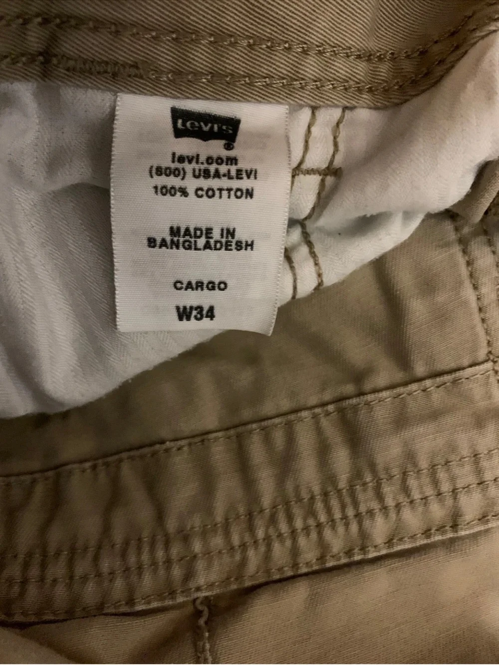 Levis levi cargo